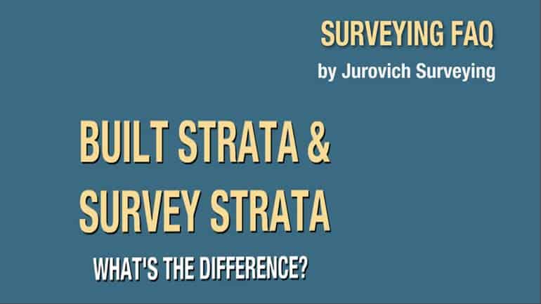 Difference Between Built Strata Survey Strata Perth Wa - 